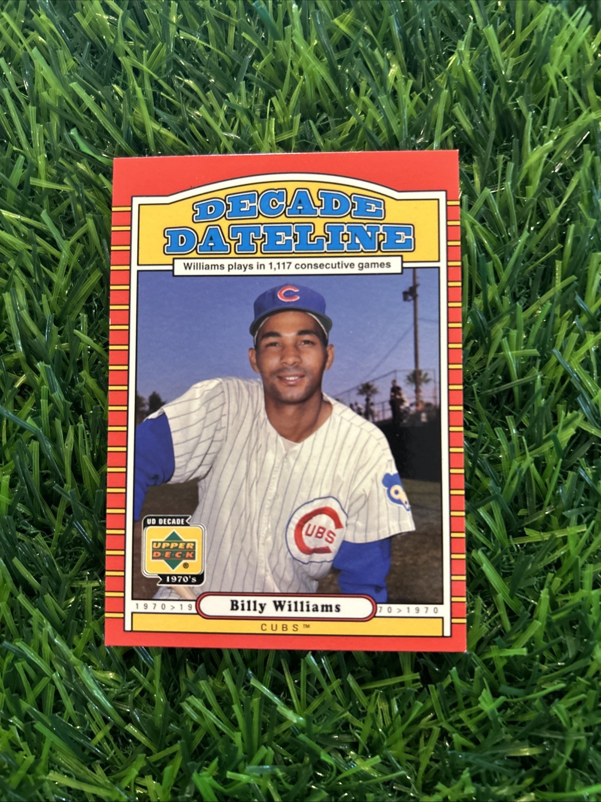 2001 Upper Deck Decade 1970's - Billy Williams #111  Chicago Cubs C13