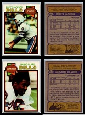Lot of 46 Vintage Buffalo Bills Football Cards 1970-1980s