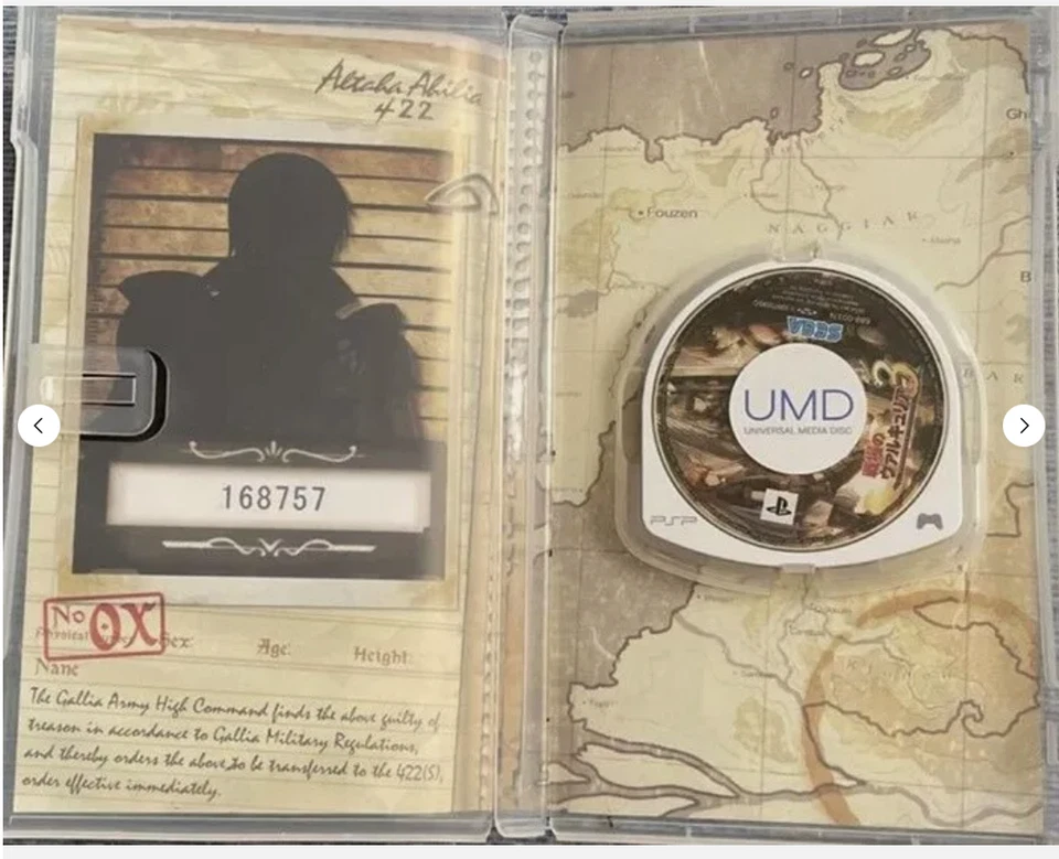 Valkyria Chronicles 3 & 3E2 Set 2 SONY Playstation Portable Japanese USED PSP 29 - Image 2 of 4