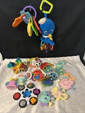 baby rattle toys Lot. Clean