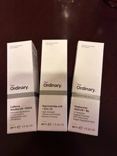 The Ordinary Set Caffeine Solution 5%+EGCG Hyaluronic Acid 2%+B5 Niacinamide 10%