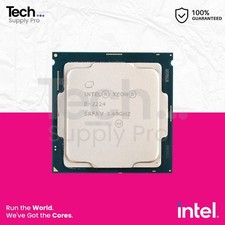 SRFAV Intel Xeon E-2224 4-Core 3.40GHz 8MB 71W 8GT/s FCLGA1151 Processor