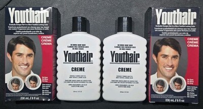SHPS WORLDWIDE 2 PACK  Original Formula 8oz CREME YOUTHAIR Youth Hair