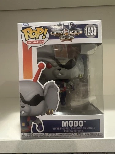 Funko POP! Animation: MODO #1938 Biker Mice from Mars Series With Protector