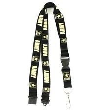 U.S Army Lanyard Keychain Keyring United States Military W/ Clip New