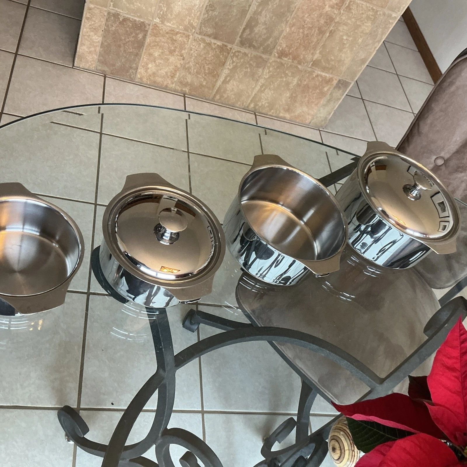 6 Pc Triplinox Stainless 18-8 Cookware Set 4 Pots, 2 Lids France, Nice
Opens in a new window or tab