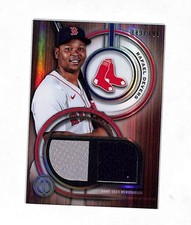 2025 Topps Tribute Rafael Devers 143/199 Dual Jersey Relic Card Red Sox 