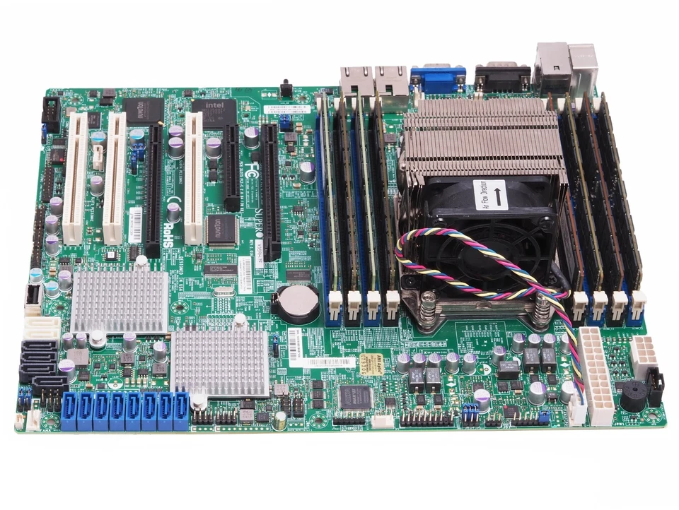 Workstation/Server-Bundle Supermicro X9SRH-7F Intel Xeon E5-1650v2, 128GB Lüfter - Bild 4 von 4