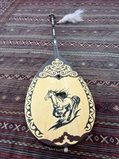 Kazakh Dombra “Argimak Attar” | Black Matte | Gift Set + Case + Special Gift