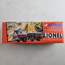 CORGI CLASSICS LIONEL CITY MACK CF PUMPER FIRE ENGINE TRUCK MODEL 52002 1:50