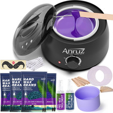 Waxing Kit, Wax Kit for Hair Removal, Wax Pot for Waxing Professional with Silic