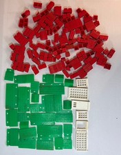 Auburn Flexible Building Bricks Blocks Toy Vintage Set Plastic Construction