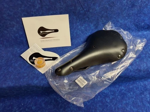 Selle Anatomica NSX1 Leather Saddle Black / Gunmetal