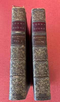 Lorna Doone: A Romance Of Exmoor By  R D Blackmore 2 Volumes 1889 Rare