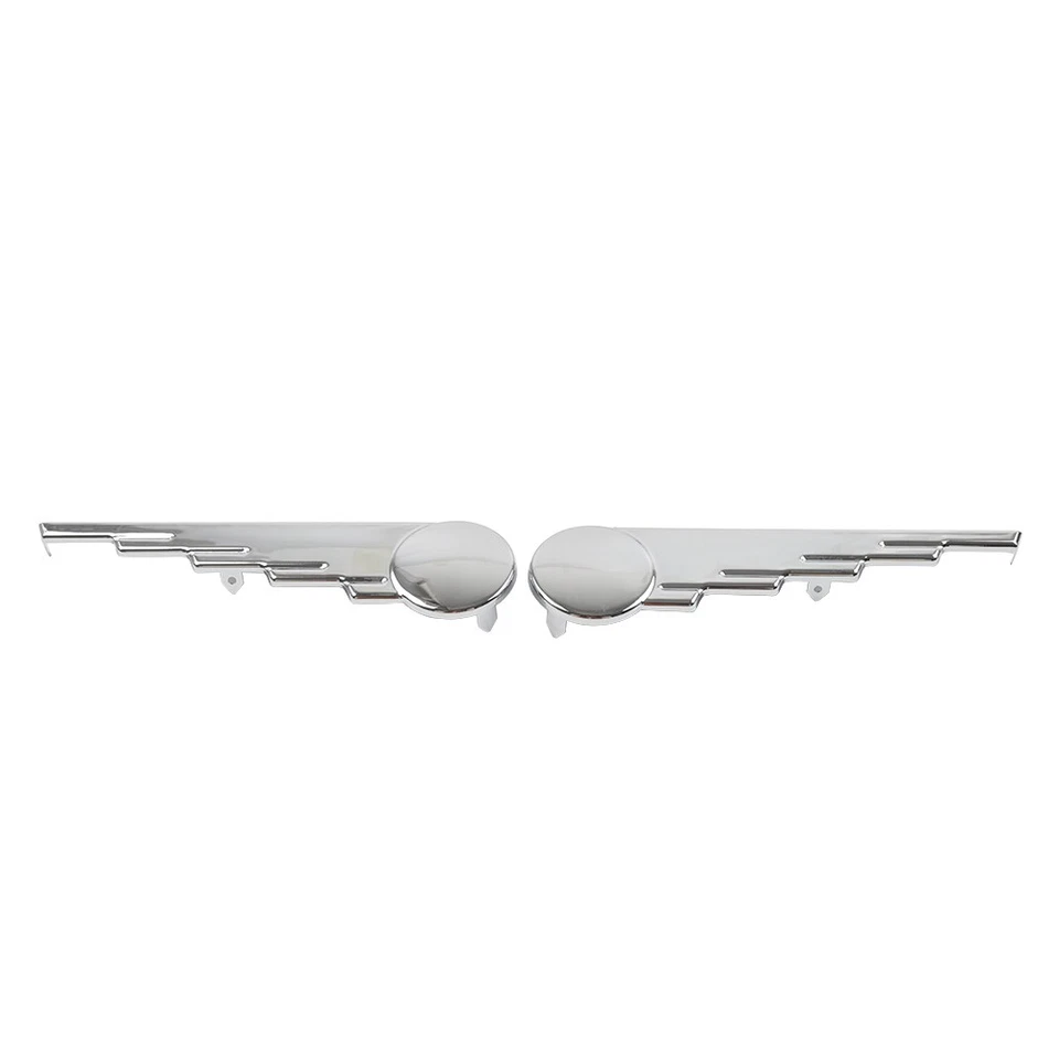 Alforja Trim Speed Ball Wing para Harley Touring Road King Street Glide Cromo Foto 2 de 4