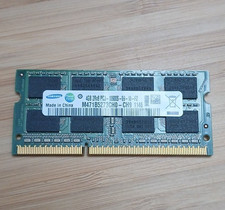 Samsung 4GB DDR3 SO-DIMM PC3-10600S 204-Pin Non-ECC M471B5273CH0-CH9
