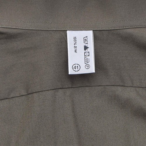 Chemise de campagne originale armée autrichienne avec poches poitrine olive - Photo 5/5
