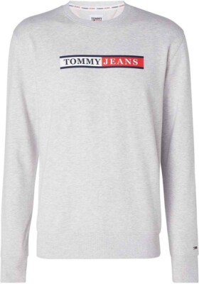 Tommy Hilfiger TJM REG ESSENTIAL GRAPHIC CREW Sweatshirt Pullover Neu Gr.M Grau