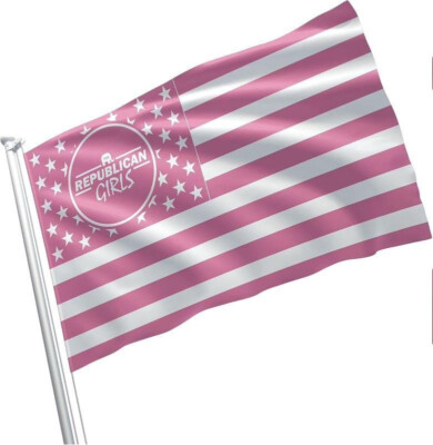 Donald Trump Girl No Apologies Flag FREE SHIP President Republican USA Sign 3x5'