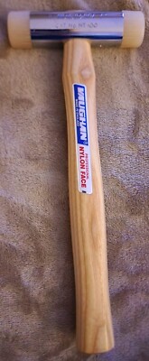 VAUGHAN NT100 VINTAGE NYLON 1'' FACE HAMMER ENGLAND NOS 