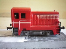 BN 150 RANGIERLOK in ROT   von GÜTZOLD + PAPIERE  --BITTE RICHTIG LESEN