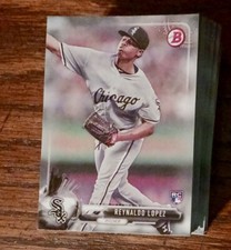 300 Card  Reynaldo Lopez 2017 Bowman Rookie Lot  Chicago White Sox Braves RC 