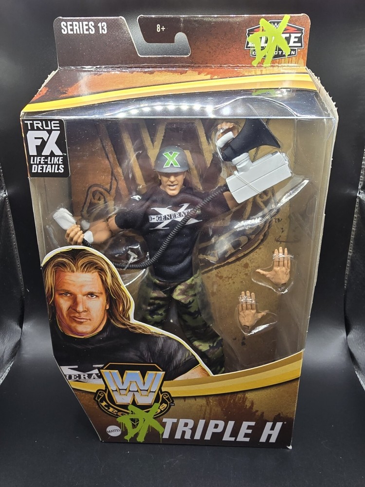 Mattel WWE Legends Elite Collection Series 13 Triple H DX Target Exclusive NEW!