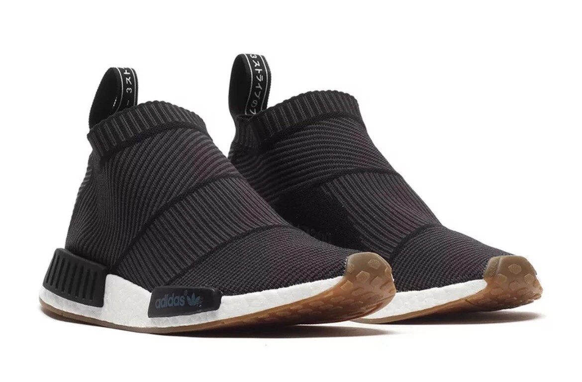adidas NMD_R1 Primeknit White Gum | eBay