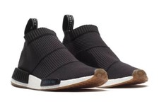 adidas gazelle silver green womens adidas Originals NMD R2 Trainers - Black Gum main image 1