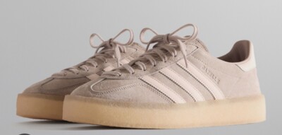 adidas gazelle silver green womens adidas Clarks 8th Street Gazelle Indoor by 'Ronnie Fieg Molecule Exclu –  Reborn