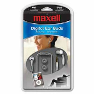 MAX-191208 Maxell iPOD Earbud Headset - Brand New Sealed Box 