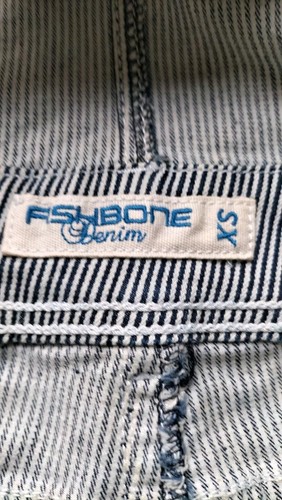 Kurze Latzhose Fishbone Gr. XS - Bild 5 von 7