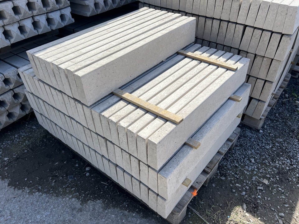 •NEW• FLAT TOP CONCRETE KERBS / BORDERS / EDGING 3FT eBay