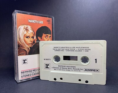 Nancy Sinatra & Lee Hazlewood NANCY & LEE Cassette **US 1ST ISSUE 1968** SCARCE