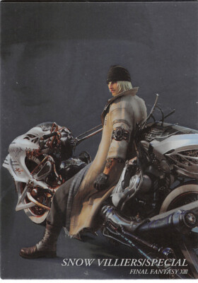 Final Fantasy Art Museum Kai Trading Card #063/SP03 Snow Villiers