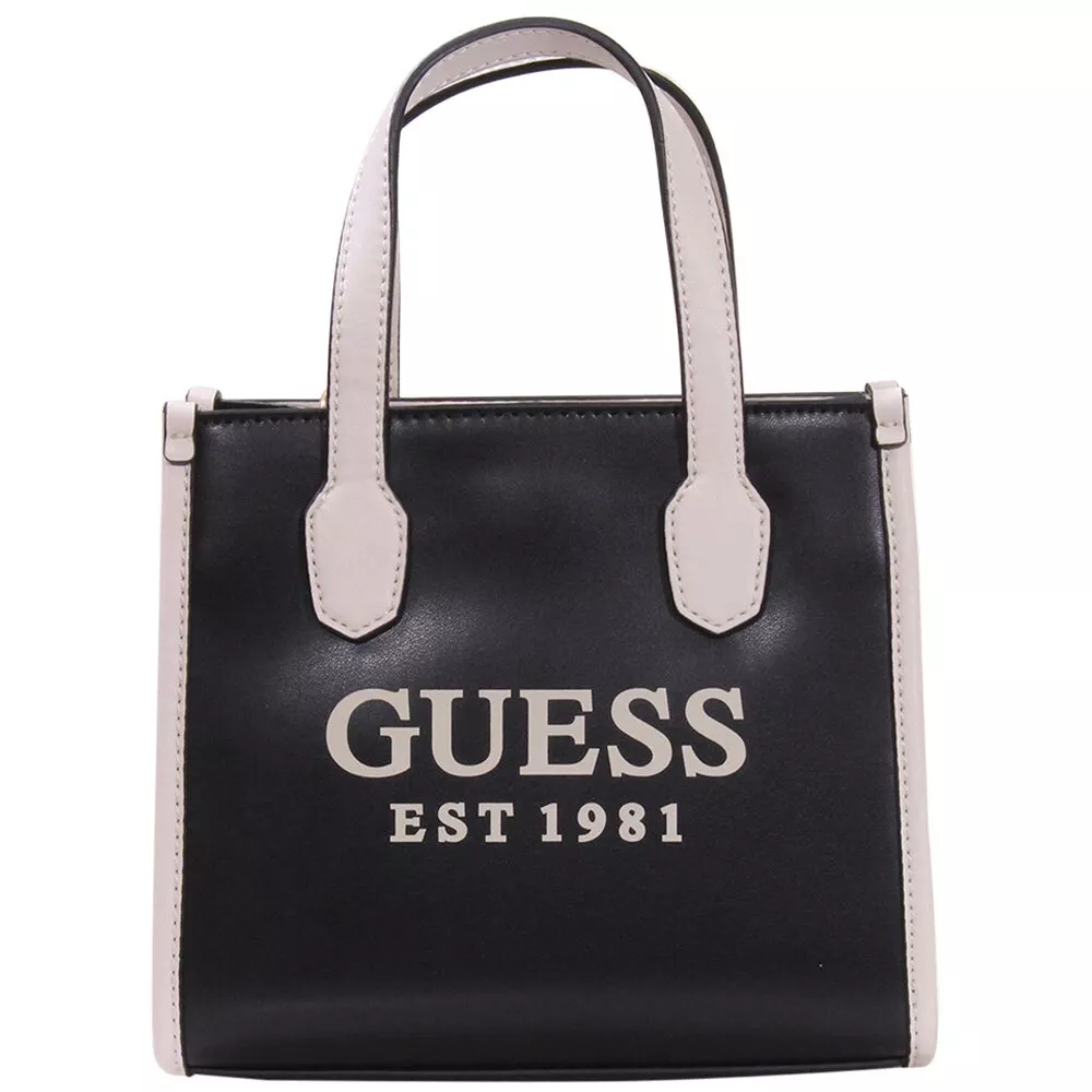 Guess Women's Silvana Mini Handbag 2-Compartment Pockets Tote