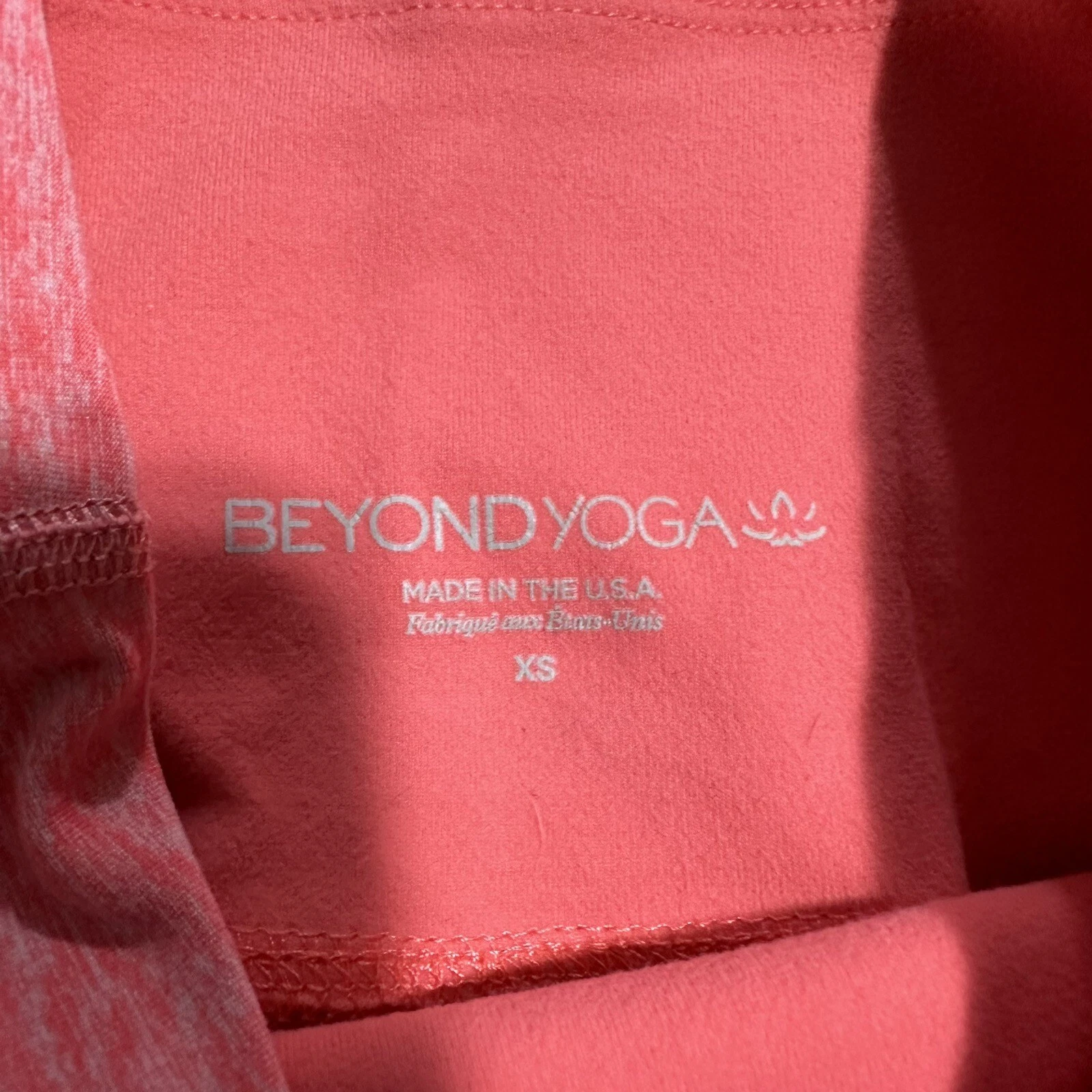 beyond-yoga crop mid waist stretch skinny leggings