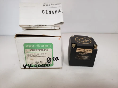 GENERAL ELECTRIC CR215DGH01 PROXIMITY LIMIT SWITCH HEAD ONLY NIB