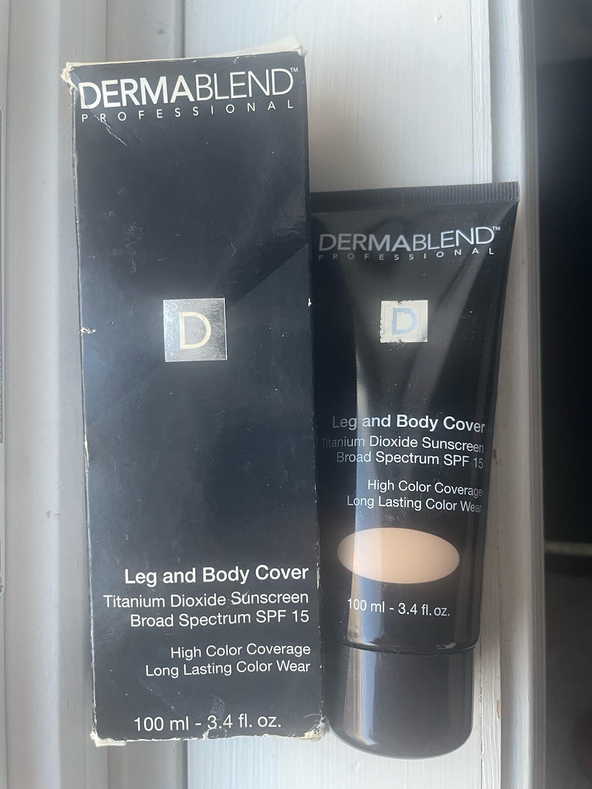 Dermablend Leg & Body Cover SPF 15 Sun Tan 3.4 oz Fresh New Shade