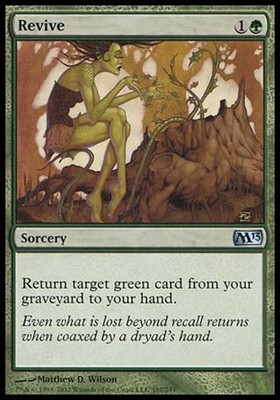 4x Revive M13 MtG Magic Green Uncommon 4 x4 Card Cards | eBay