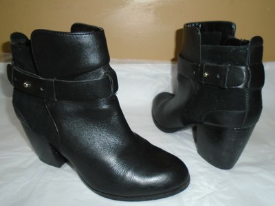 dune buckle ankle boots