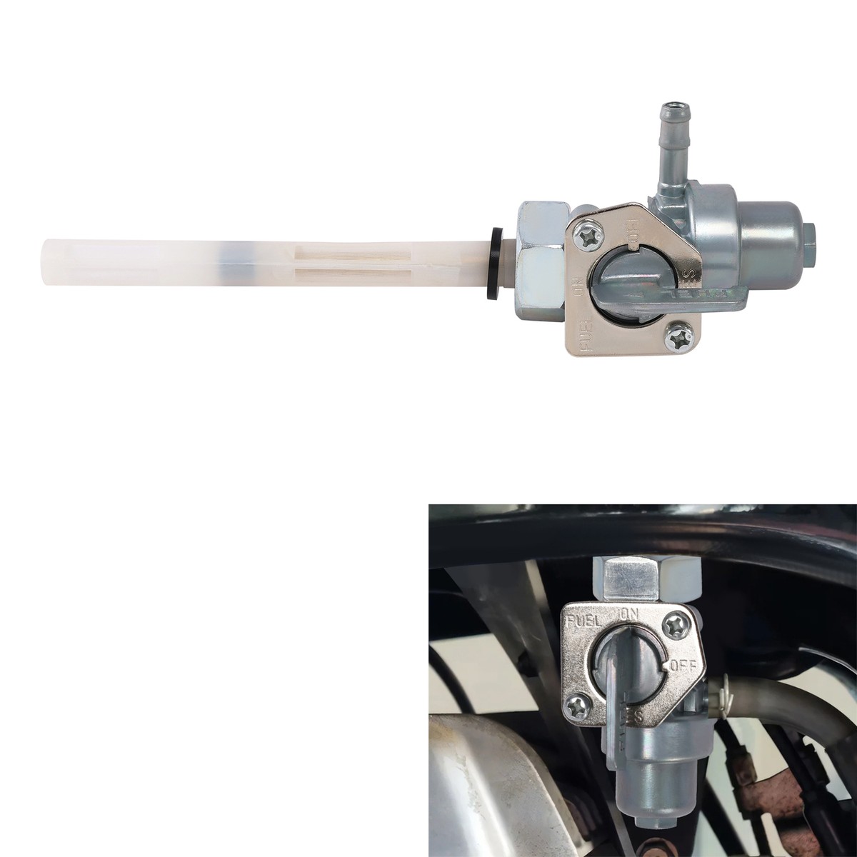 Fuel Tank Petcock Valve Fit For Honda FourTrax 300 TRX300 2x4 1988
