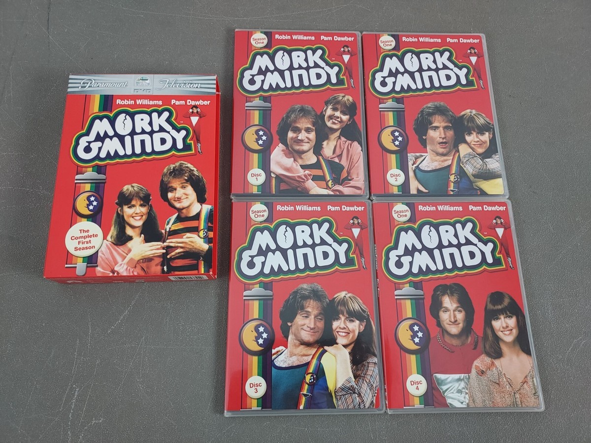 Mork & Mindy Complete First Season 4 Disc DVD Set Paramount Robin