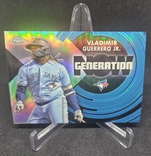 2022 Topps Chrome Update Vladimir Guerrero Jr. Generation Now #GNC-1 Blue Jays