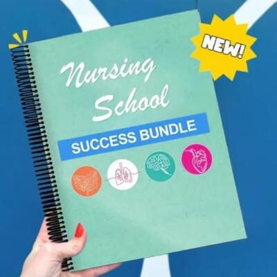 Nursing School Success Package,Nursing School Notes Success, School Must-have 1x