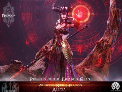 WAR STORY 1/6 ドラコン プリンセス アレクシア レッドWS019B War Story WS019B Princess of The Dragon Clan Red Ver. 1/6 Action