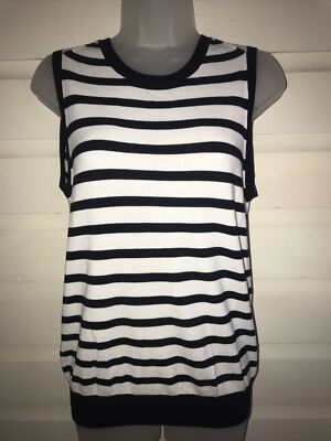 zara striped sweater vest
