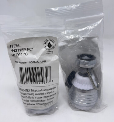 Niagara Conservation Kitchen Sink Aerator N3115P-FC   Lot Of 2   FREE SHIPPING