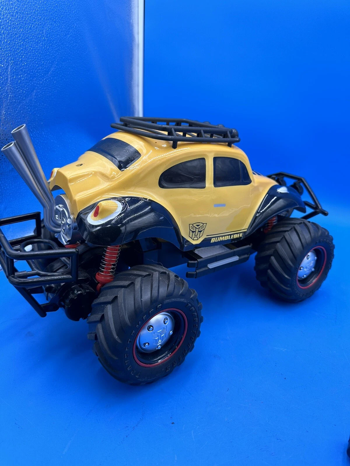 jada transformers bumblebee volkswagen beetle rc carro remoto não carrega 