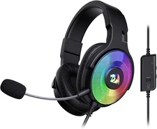 Redragon H350 RGB Wired Gaming Headset, Dynamic RGB Backlight - Stereo Surround-